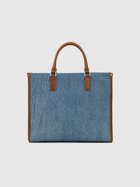 Denice Denim Tote Bag